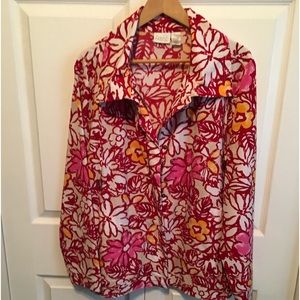 Chicos zenergy lightweight nylon jacket